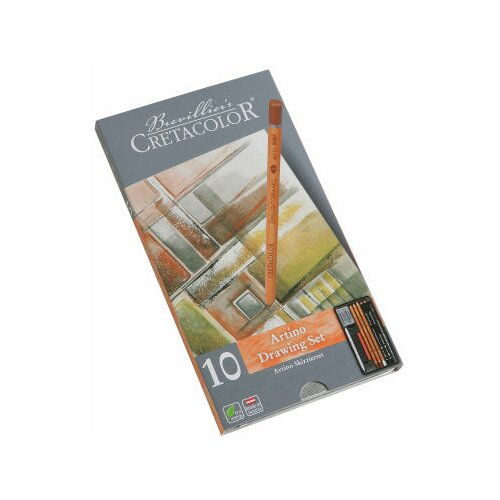  Umjetnički kpl artino sketching Cretacolor 10/1 (ugljen, olovke, gumica&amp;hellip;) Slike