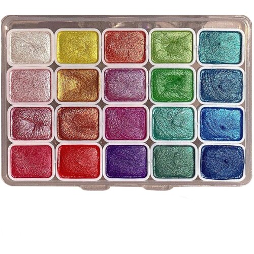 Jojoy 20 barvni akvarelni slikarski set | COLORLINKE Shema 1, (21978480) Cene