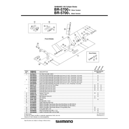  Vijak Regulacije Sajle Shimano Br-5700 Cijene