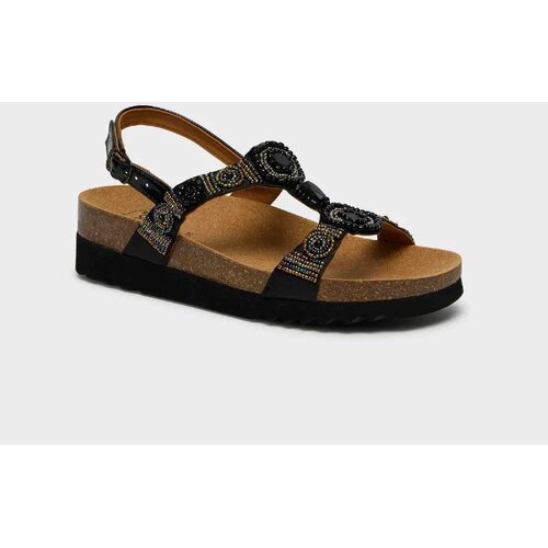 Scholl BOGOTA SANDAL-crno/zlatna sandala Cene