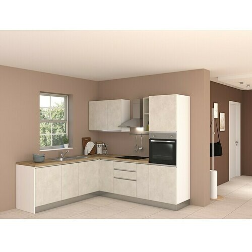 Marinelli Cucine Montažna kutna kuhinja Marina (&amp;Scaron; x D: 250 x 225 cm, S električnim uređajima) Slike