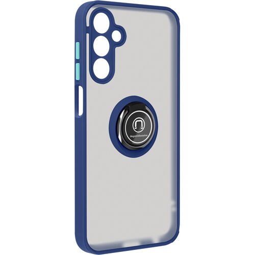 AVIZAR Ohi&scaron;je za Galaxy A15, odporno na udarce, s kovinskim obročem za oporo, Modra noč, (5000190453) Cene