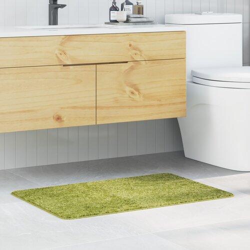 VidaXL Zelena Poliester 60 x 90 cm Kopalna preproga Pravokotna Slike