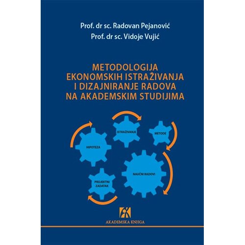 Akademska Knjiga Metodologija ekonomskih istraživanja i dizajniranje radova na akademskim studijama Slike