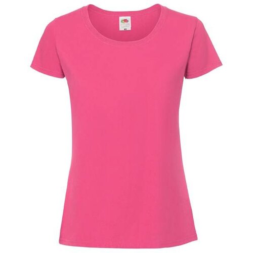 Fruit Of The Loom Pink Iconic 195 Ringspun Premium Premium Slike