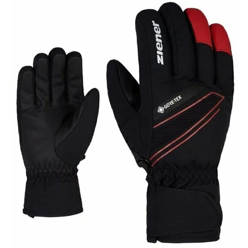 Ziener Gunar GTX Black/Red 9,5 Skijaške rukavice