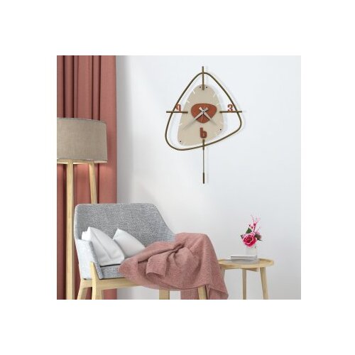 WALLXPERT dekorativni metalni zidni sat vakia 1 multicolor Slike