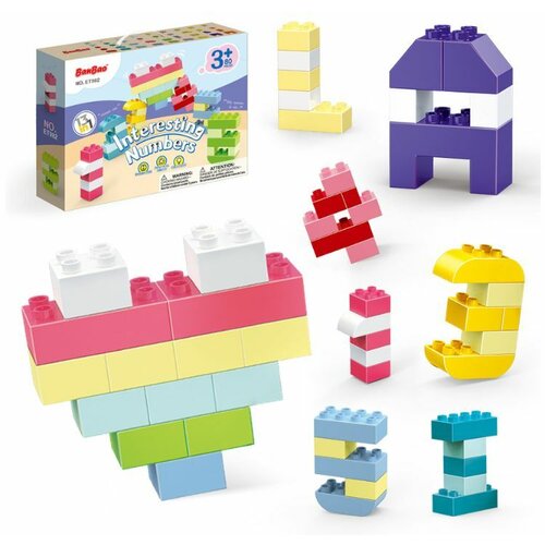  KOCKE INTERESTING NUMBERS 80pcs ET982 Cene