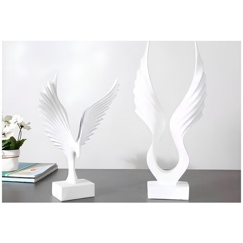 Aberto Design dekorativna figura CY03452, 31x23 cm, bela Slike