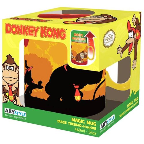 Abystyle &amp;Scaron;olja - Donkey Kong Heat Change Mug Slike