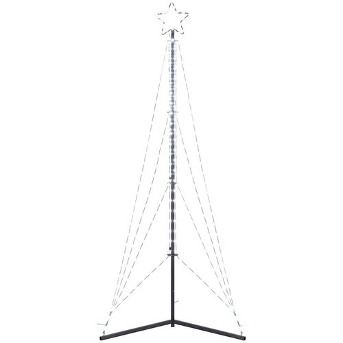 LED božićno drvce 483 LED hladno bijele 240 cm Slike