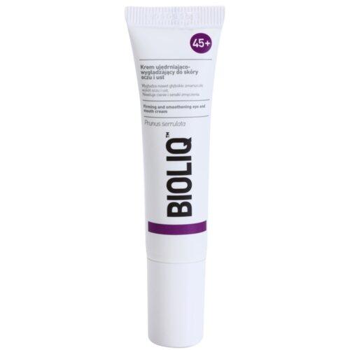 Bioliq 45+ učvrstitvena krema za globoke gube okoli oči in ustnic (Prunus Serrulata) 15 ml Slike