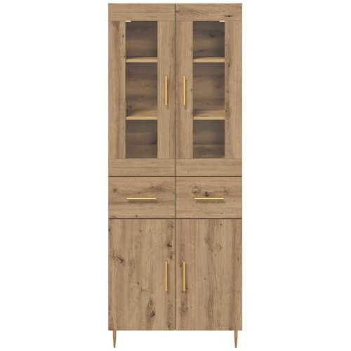  Highboard 2 kom. Umjetnički hrast 69,5 x 34 x 180 cm Slike