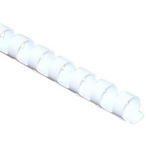 Klipko spirala za vezavo KLSW12 pvc 12 mm, bele, 100 kos Cene