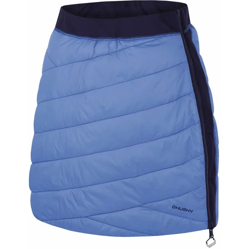 Husky Women's reversible winter skirt Freez L blue/dark blue