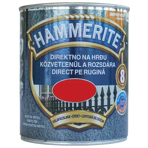 HAMMERITE Lak za kovino Hammerite Effect max (750 ml, rdeč)