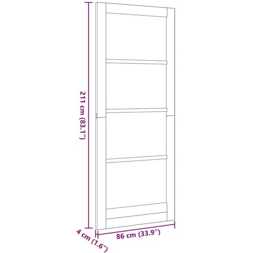  Unutarnja vrata Prirodna 86 x 211 cm &amp;Scaron;perploča - Prirodna 86 x 211 cm Slike