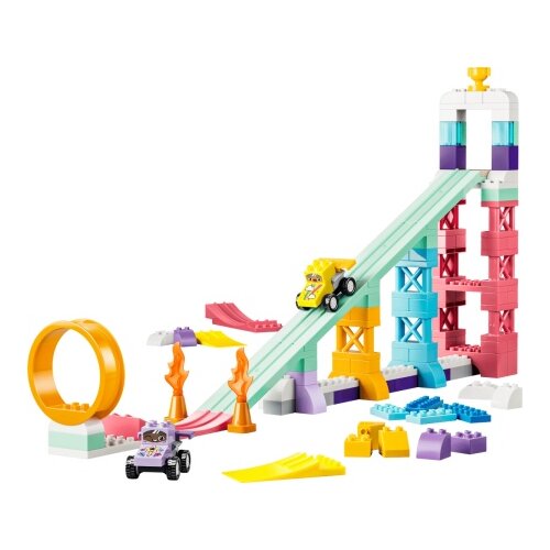 Lego duplo town 3 in 1 creative ramps with v ( LE10478 ) Cene