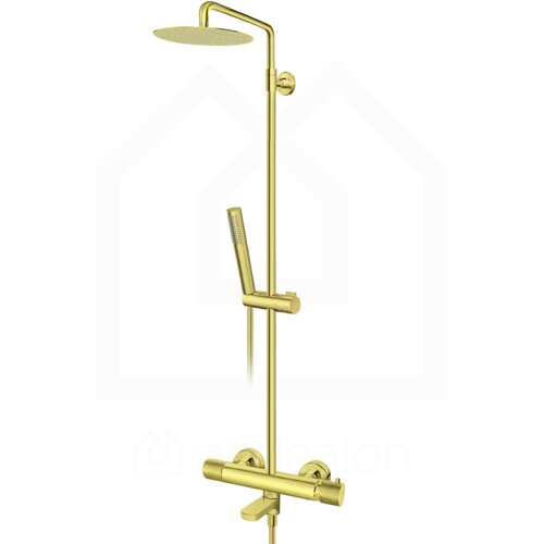 Rosan Thermo S2 Gold baterija sa usponskim tušem i izlivom 2T37351G Cene