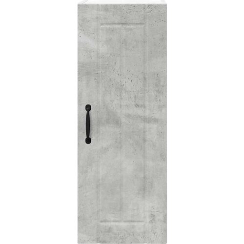  Zidni kuhinjski ormarić s policom Betonski sivi 30 x 31 x 80 cm Slike