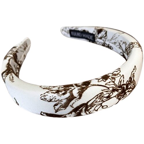 INF Eleganten naglavni trak s kitajskim vezenjem White, (21658201) Cene