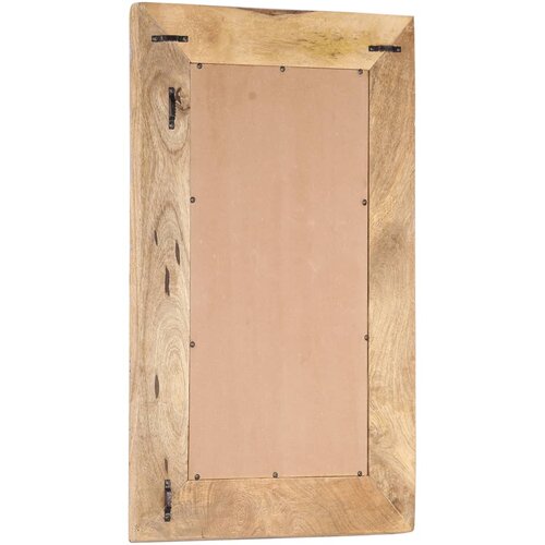  Ručno izrezbareno ogledalo 80 x 50 x 2,5 cm masivno drvo manga Slike