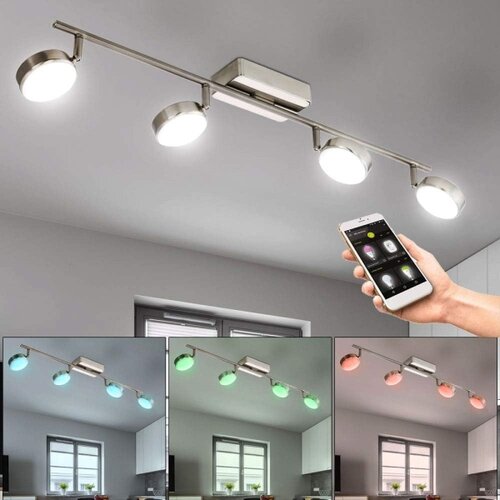 Eglo 33274 - LED RGBW prigu&amp;scaron;iva ugradna spot svetiljka CORROPOLI-C 4xLED/5W/230V Slike