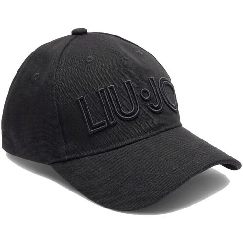 Liu Jo Kape s &amp;scaron;iltom BASEBALL LOGO PLAIN Črna Slike