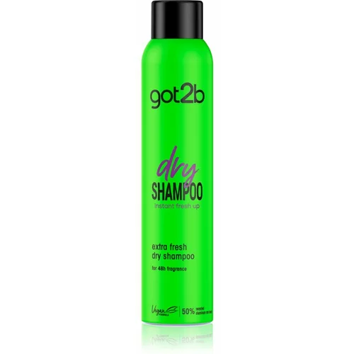 got2b Fresh it Up Extra Fresh suhi šampon za upijanje prekomjernog lučenja sebuma i osvježenje kose 200 ml