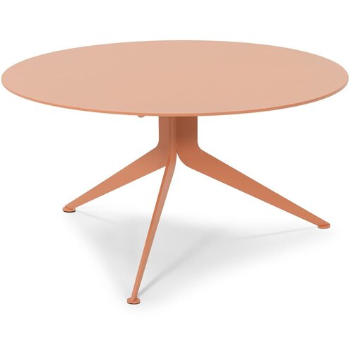 Spinder Design Metalni okrugao stolić za kavu u boji lososa ø 78 cm Daley – Cijene