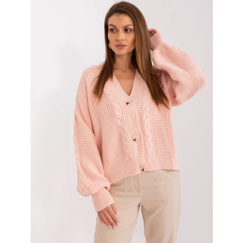 RUE PARIS Sweater-LC-SW-0588.21X-light pink