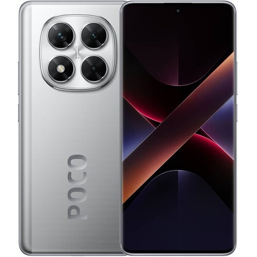 Poco pametni telefon X7 5G, 8+256GB, srebrna MZB0IQ4EU Cene