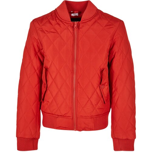 Urban Classics Kids Girls Diamond Quilt Nylon Jacket hugered Slike