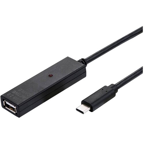 Value USB 2.0 podaljšek\, aktiven\, z repetitorjem\, AC\, črn\, 15 m KVM podaljšek 15.00 m črna, (20426585) Cene