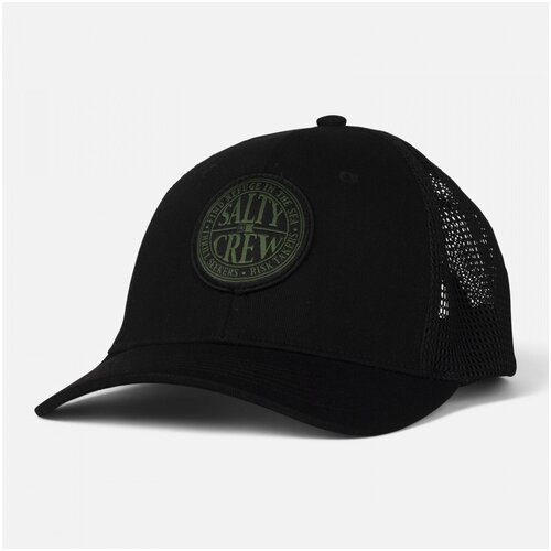 Salty Crew Kape s &amp;scaron;iltom Global trucker Črna Slike