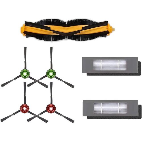 INORCO 7 kosov vrtljiva krtaa, stranska krtaa Hepa filter, zdruljiv z Ecovacs Deebot Ozmo T8 N8pro T9aivi robotski sesalnik, (21984798) Slike