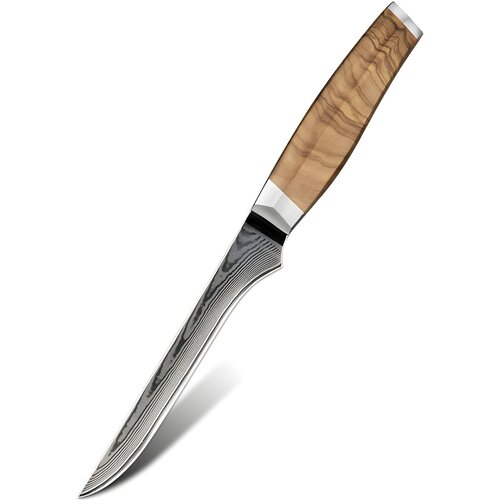 IZMAEL Damaskasti kuhinjski nož ZE-37561 - Boning / Smeđa Cene