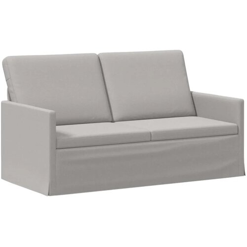  Kauč za dvoje Oblačnosiva 150 x 81 x 82 cm Tkanina - Siva tkanina oblak 140 cm Slike