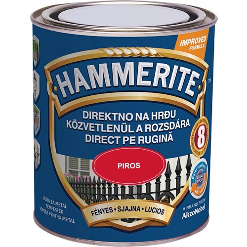HAMMERITE sijajni lak za kovino smooth rdeča 750 ml Cene