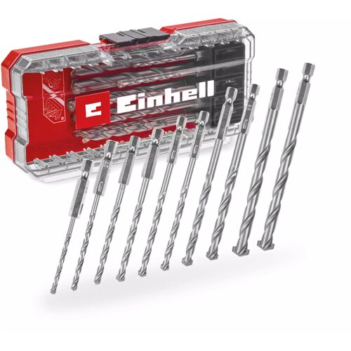 Einhell set burgija za kamen hm prihvat E6.3-1/4'' 3-10mm s-case 10 Cene