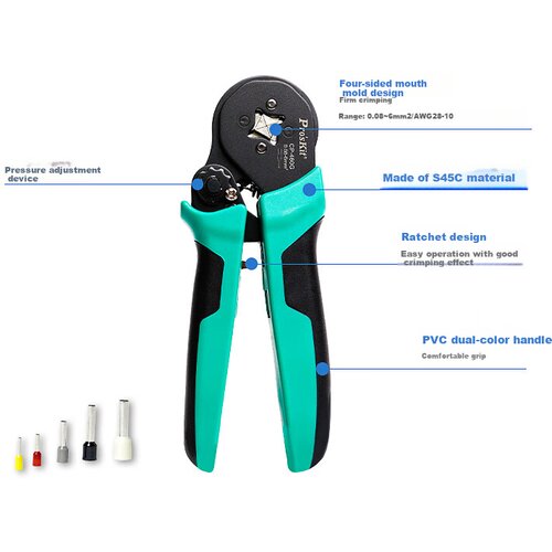  Pro'sKit Samopodesiva krimp kle&scaron;ta CP-460G Cene