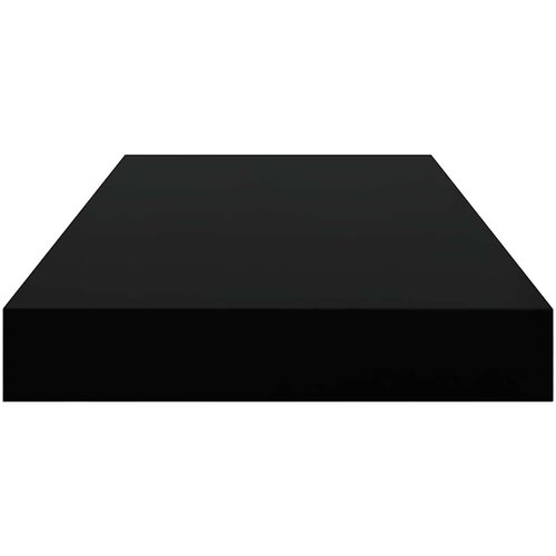  Plutajuće zidne police 4 kom crne 50 x 23 x 3,8 cm MDF Slike