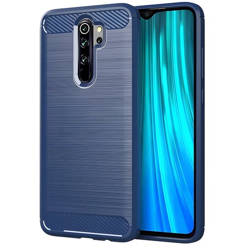 IZMAEL.eu Futrola Carbon Shield TPU za Xiaomi Redmi Note 8 Pro - Tamno plava Cijene