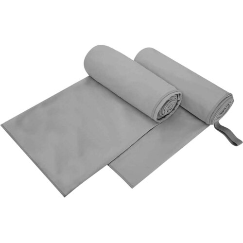  Sportski Ručnici 2 pcs Tamno siva 200 x 100 cm Cene