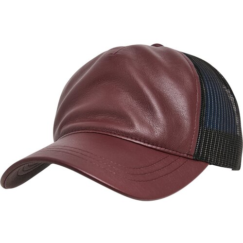 Flexfit Synthetic Leather Trucker Chestnut Brown/Blk Cene