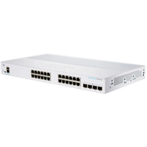 Cisco STIKALO 24-PORT 4x SFP 100/1000 Managed (CBS350-24T-4G-EU), (21126922)