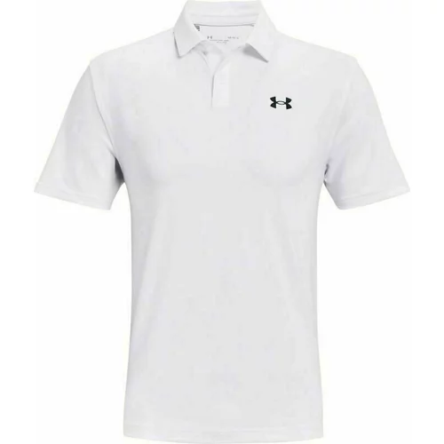 Under Armour Men's UA T2G Polo White/Pitch Gray L