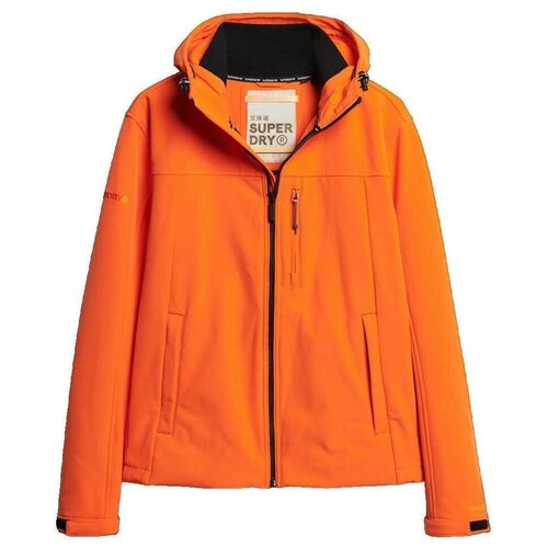 Superdry Jakne Veste Softshell Trekker orange Oranžna Cene