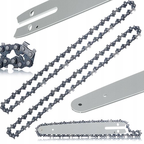 Rosfix SET VODILNA PLO&Scaron;ČA IN 2X VERIGA 8" &ndash; ZA MINI VERIŽNE ŽAGE | 1/4" SKOK, 1,3 MM, KALJENO JEKLO, (5000036459) Cene