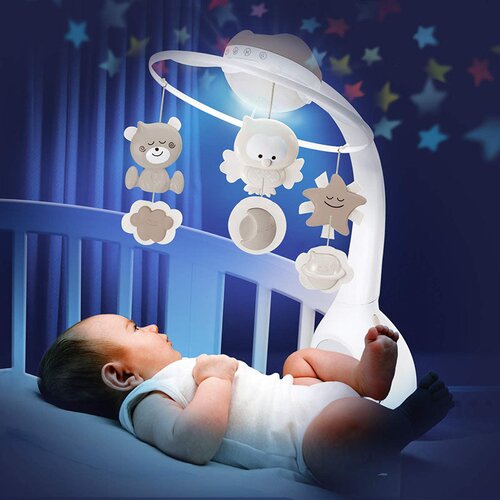 Infantino infantino&amp;reg; glasbeni vrtiljak 3v1 beige Slike